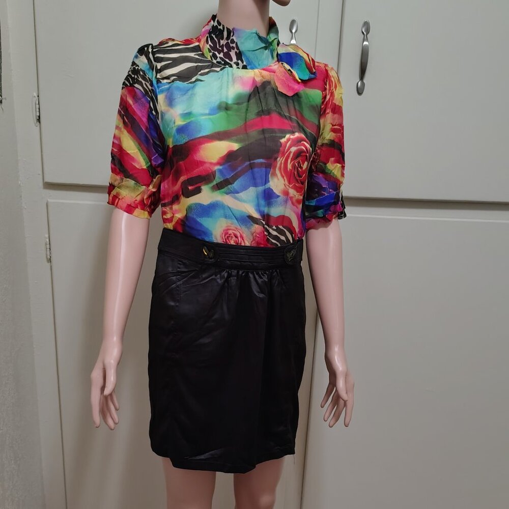 Rachael G. Two-Tone Summer Dress Size L